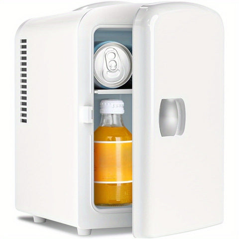 KNDKO 4 Liter Compact Mini Fridge\u002F 26 Lbs Per Day-Ice Maker, Car Refrigerator, Featuring Adjustable Glass Shelves- Perfect Choice for Car, Bedrooms, Kitchen, & Apartments! Black And White!, Mini Refrigerador, Kitchen Storage, Sleek Design, Durable Co