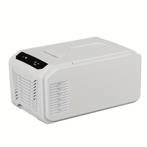 Portable Car Fridge Freezer Upgraded 16QT Portable Car Fridge Freezer | 15 Min Fast Cool, ECO\u002FMAX Dual Modes | 3-Way Charging (Solar\u002FAC\u002FDC) | 3-Level Battery Protection, LED Display & Cup Holders - Camping, RV, Home Use