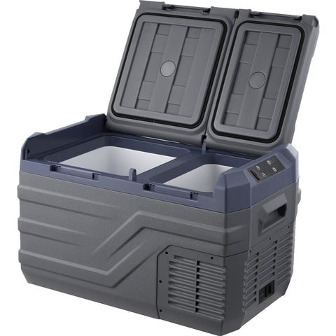 VEVOR Portable Car Refrigerator Freezer Compressor 25\u002F32\u002F40 L Dual Zone for Car Home