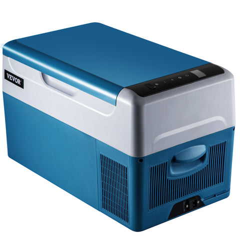 VEVOR 23Qt Portable Car Refrigerator - Compact, 12V Mini Freezer for Vehicle Trunks & Camping