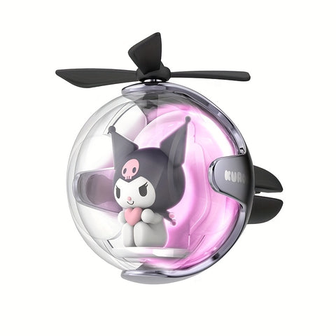 Sanrio Cute Cartoon Pilot Rotating Propeller Interior, Fresh Air Suitable for Home Air Purification Rooms, Cars