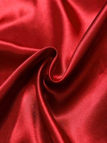 3 Sets Women's Solid Satin Casual Pajama Set, Long Sleeve Buttons Lapel Top & Pants, Comfortable Relaxed Fit For Autumn & Winter